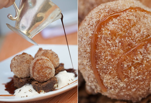 Luminaria Pastry Chef Andrea Clover's "Coffee and Donuts"