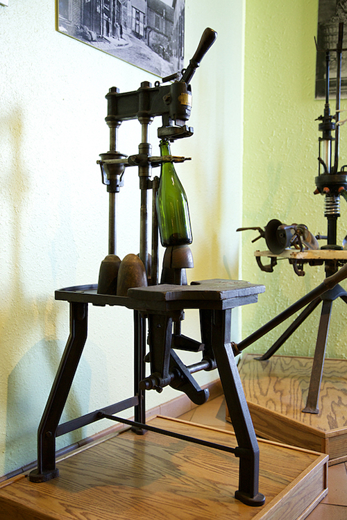 Gruet Winery gallery of antique wine making tools by Gabriella Marks